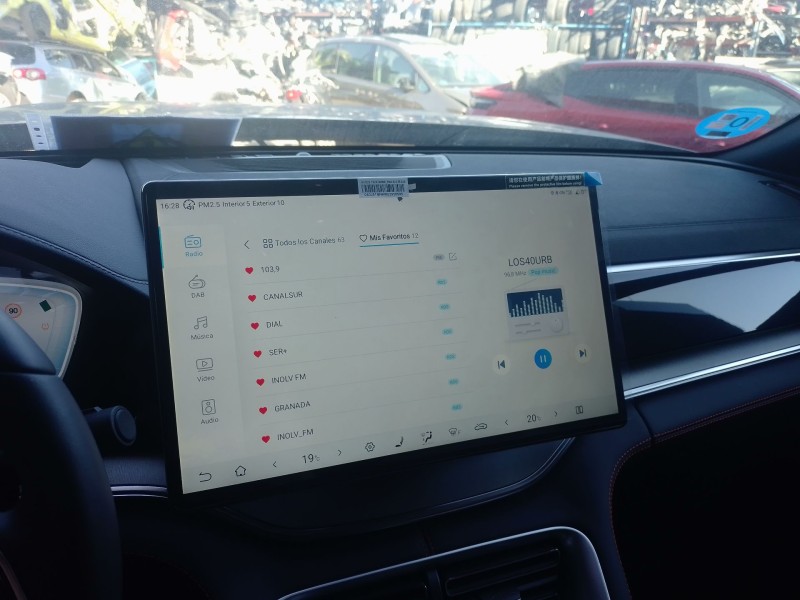 Recambio de pantalla multifuncion para byd seal u 1.5 plug-in hybrid awd referencia OEM IAM   