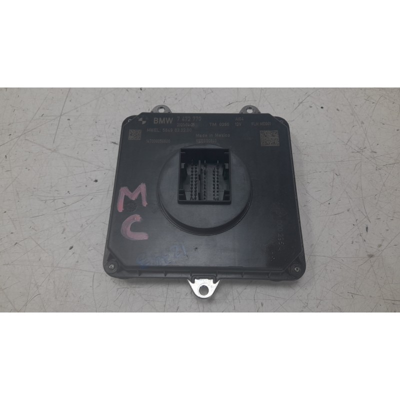 Recambio de centralita faros xenon para bmw x4 (g02, f98) xdrive 20 d mild-hybrid referencia OEM IAM 7472770  