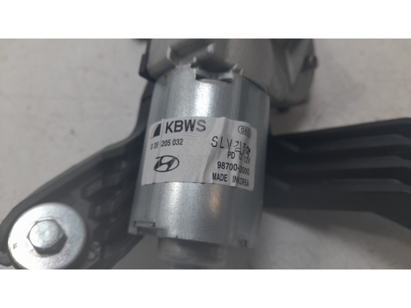 Recambio de motor limpia trasero para hyundai i30 (pde, pd, pden) 2.0 n referencia OEM IAM 98700G3000  