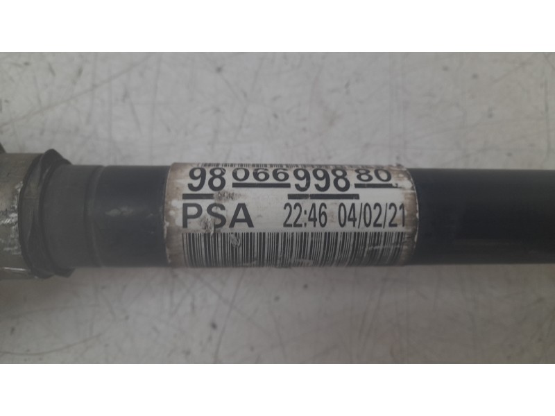 Recambio de transmision delantera izquierda para peugeot 3008 ii suv (mc_, mr_, mj_, m4_) 1.2 thp/ puretech 130 (mrhnsm, mrhnsu,