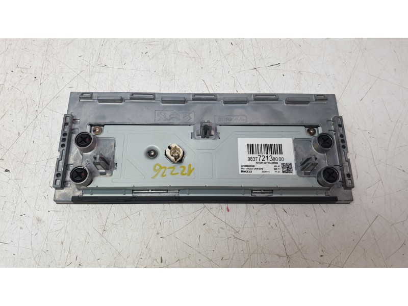 Recambio de pantalla multifuncion para peugeot 208 ii (ub_, up_, uw_, uj_) 1.2 puretech 100 referencia OEM IAM 9841452080  