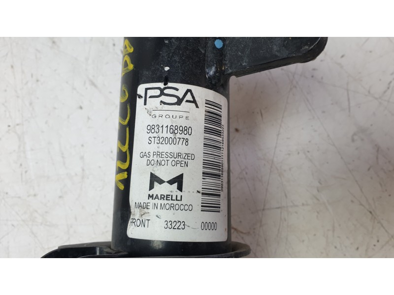 Recambio de amortiguador delantero derecho para peugeot 208 ii (ub_, up_, uw_, uj_) 1.2 puretech 100 referencia OEM IAM 98311689