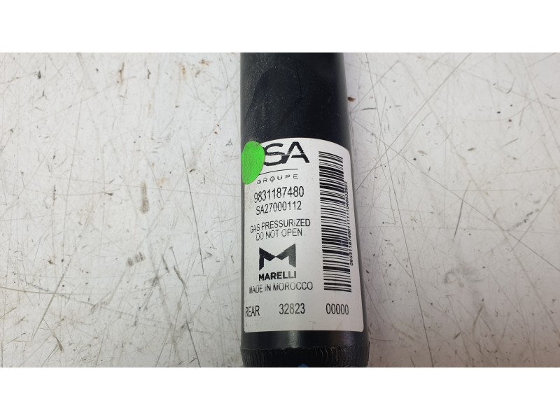 Recambio de amortiguador trasero izquierdo para peugeot 208 ii (ub_, up_, uw_, uj_) 1.2 puretech 100 referencia OEM IAM 98311874
