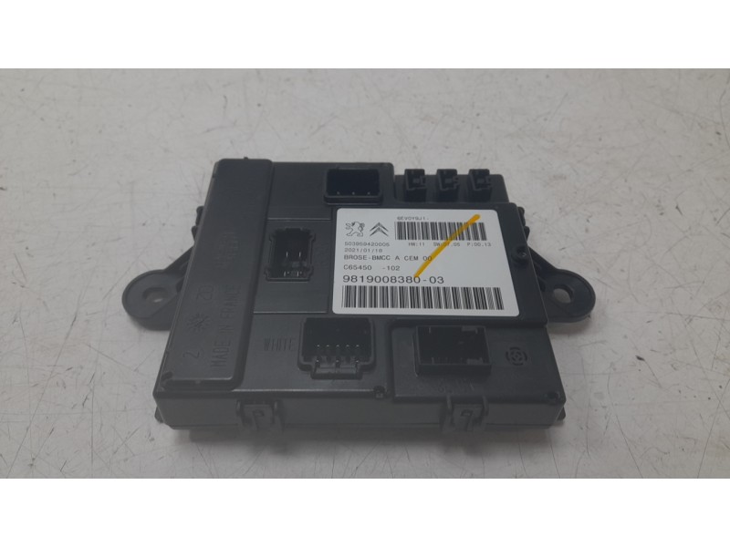 Recambio de modulo electronico para peugeot 3008 ii suv (mc_, mr_, mj_, m4_) 1.2 thp/ puretech 130 (mrhnsm, mrhnsu, mrhnsj, mrhn