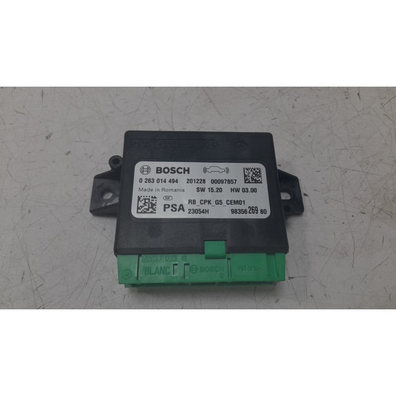 Recambio de modulo electronico para peugeot 3008 ii suv (mc_, mr_, mj_, m4_) 1.2 thp/ puretech 130 (mrhnsm, mrhnsu, mrhnsj, mrhn