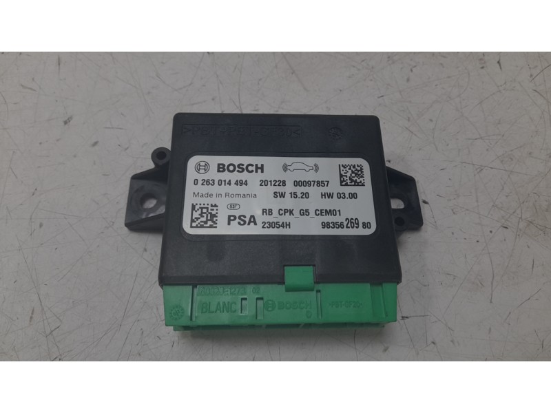 Recambio de modulo electronico para peugeot 3008 ii suv (mc_, mr_, mj_, m4_) 1.2 thp/ puretech 130 (mrhnsm, mrhnsu, mrhnsj, mrhn