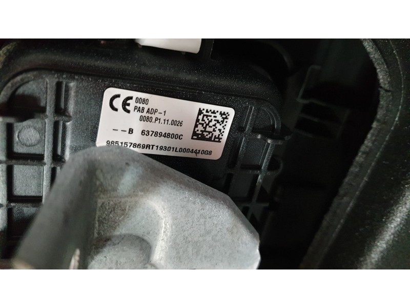 Recambio de kit airbag para renault clio v (b7_) 1.0 lpg (b7mt) referencia OEM IAM 681001535R  EASRE024/AGF640017HQ