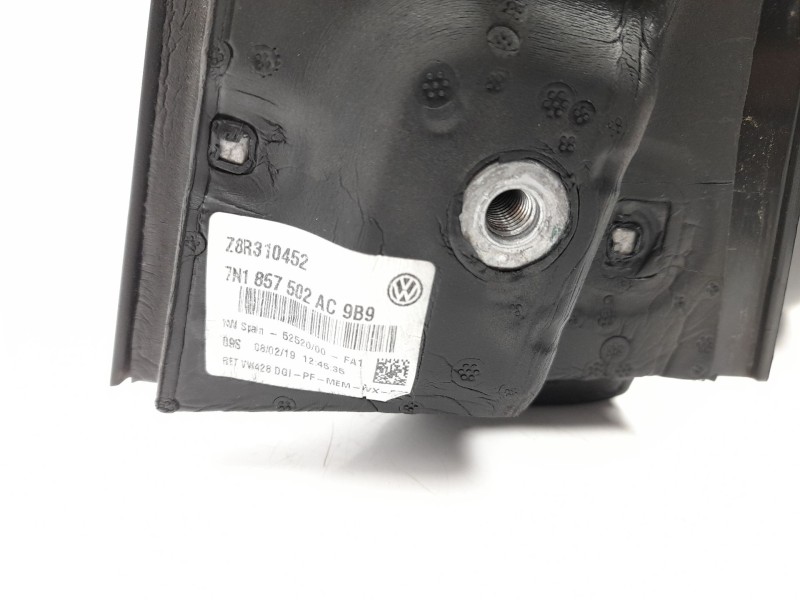 Recambio de retrovisor derecho para seat alhambra (710, 711) 2.0 tdi referencia OEM IAM 7N1857502AC9B9  