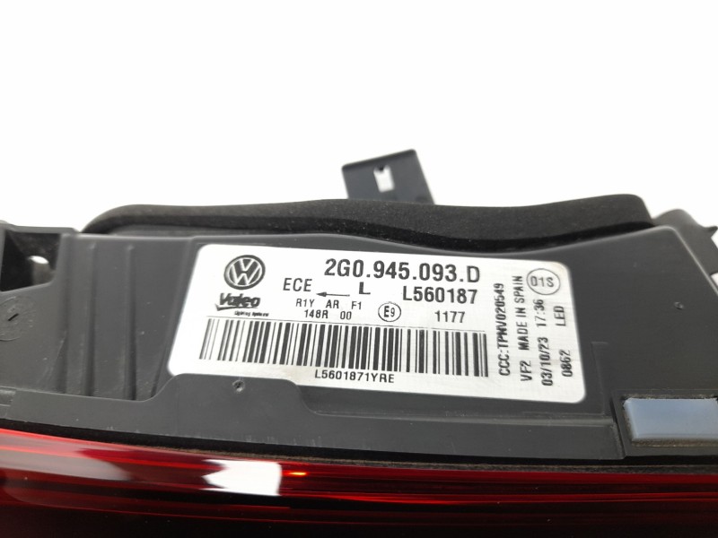 Recambio de piloto trasero izquierdo interior para volkswagen polo vi (aw1, bz1, ae1) 1.0 tsi referencia OEM IAM 2G0945093D  