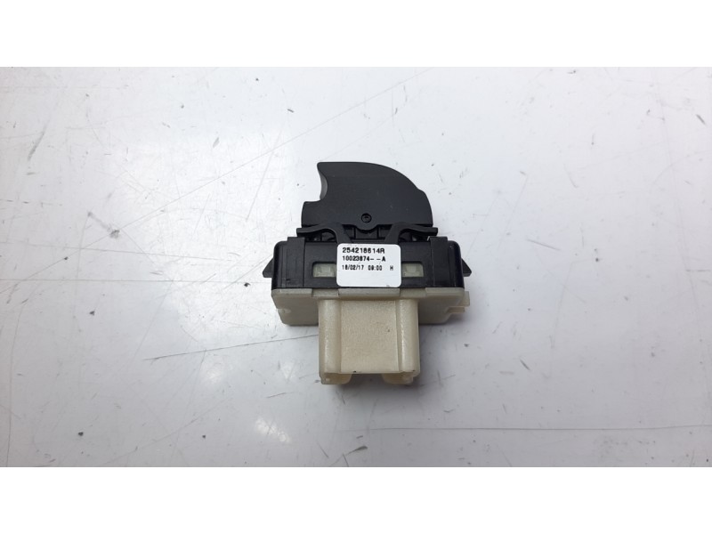 Recambio de mando elevalunas delantero derecho para renault clio iv zen referencia OEM IAM 254218614R IAF930017HQ EWSRE069