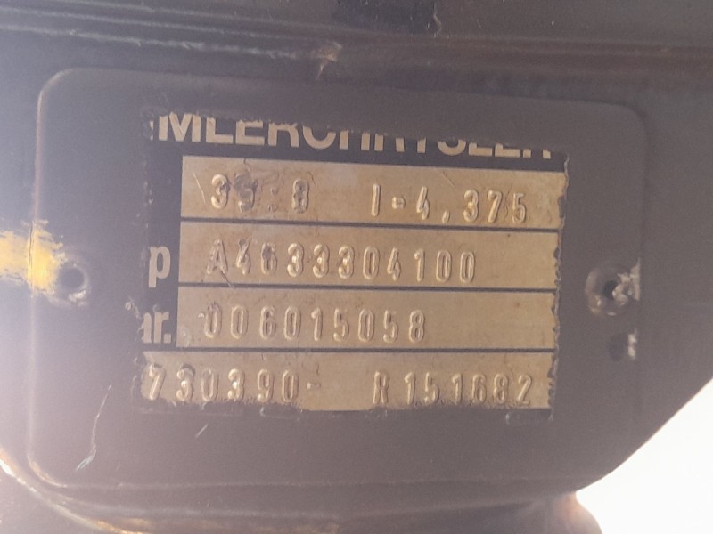 Recambio de diferencial delantero para mercedes-benz clase g (w463) g 270 cdi (463.322, 463.323) referencia OEM IAM 4633304100 4