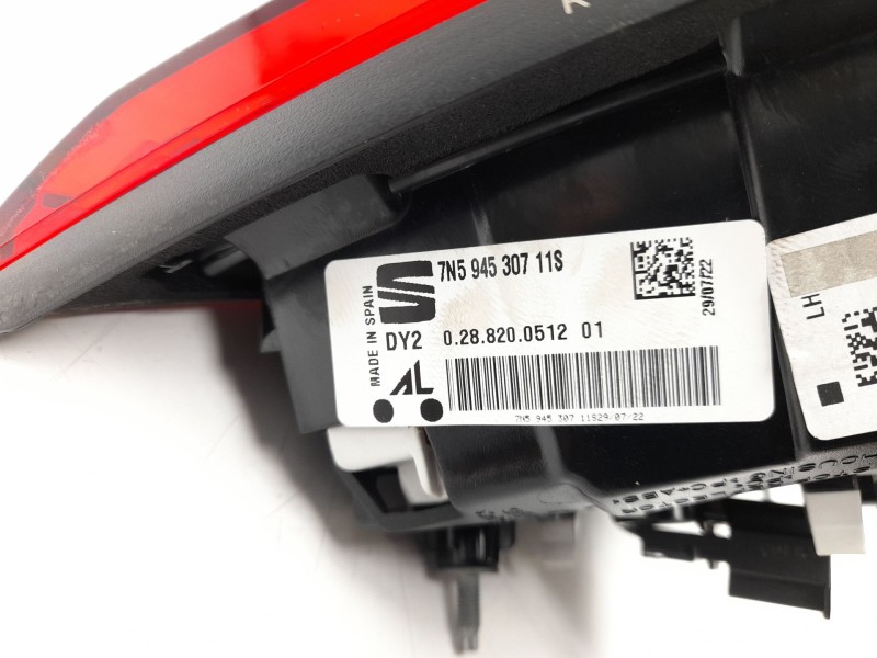 Recambio de piloto trasero izquierdo interior para seat alhambra (710, 711) 2.0 tdi referencia OEM IAM 7N5945307  