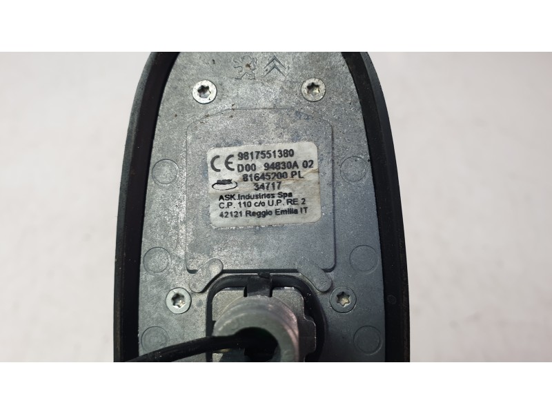 Recambio de antena para peugeot expert autobús (v_) 1.6 bluehdi 115 referencia OEM IAM 9817551380  