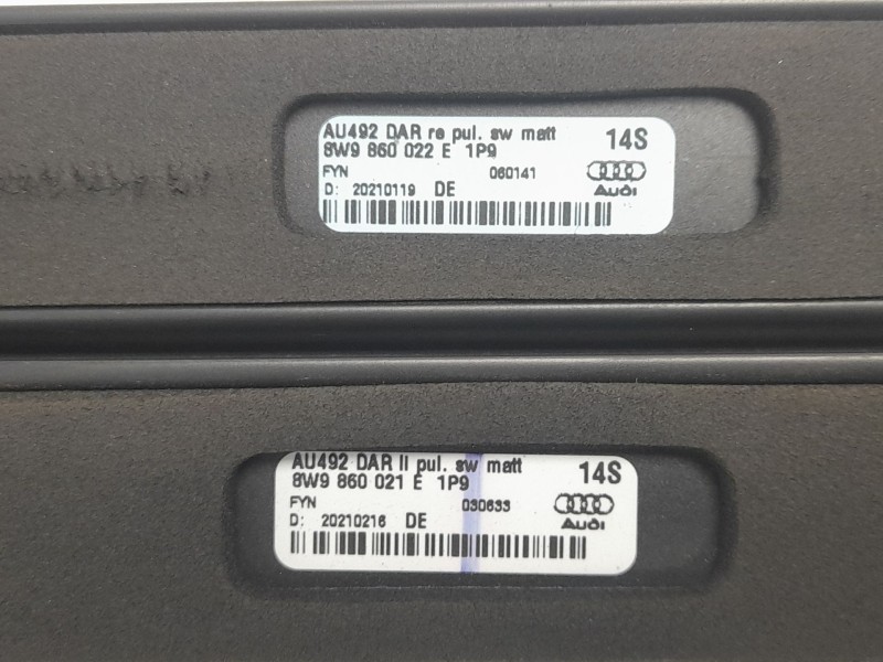 Recambio de barras techo para audi a4 b9 avant (8w5, 8wd) s4 tdi mild hybrid quattro referencia OEM IAM 8W9860022E1P9  8W9860021