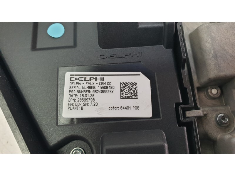 Recambio de pantalla multifuncion para citroën c4 picasso ii 1.6 bluehdi 120 referencia OEM IAM 9831652880  