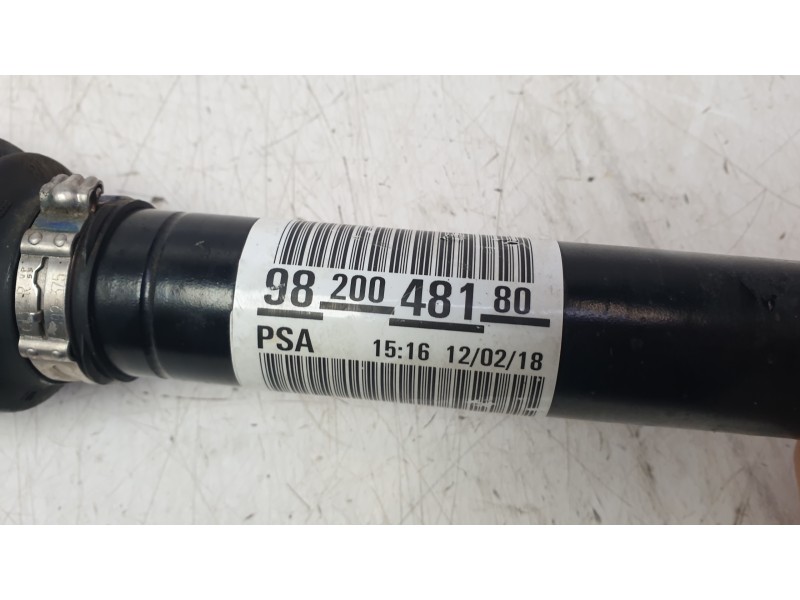 Recambio de transmision delantera izquierda para peugeot expert autobús (v_) 1.6 bluehdi 115 referencia OEM IAM 9820048180  