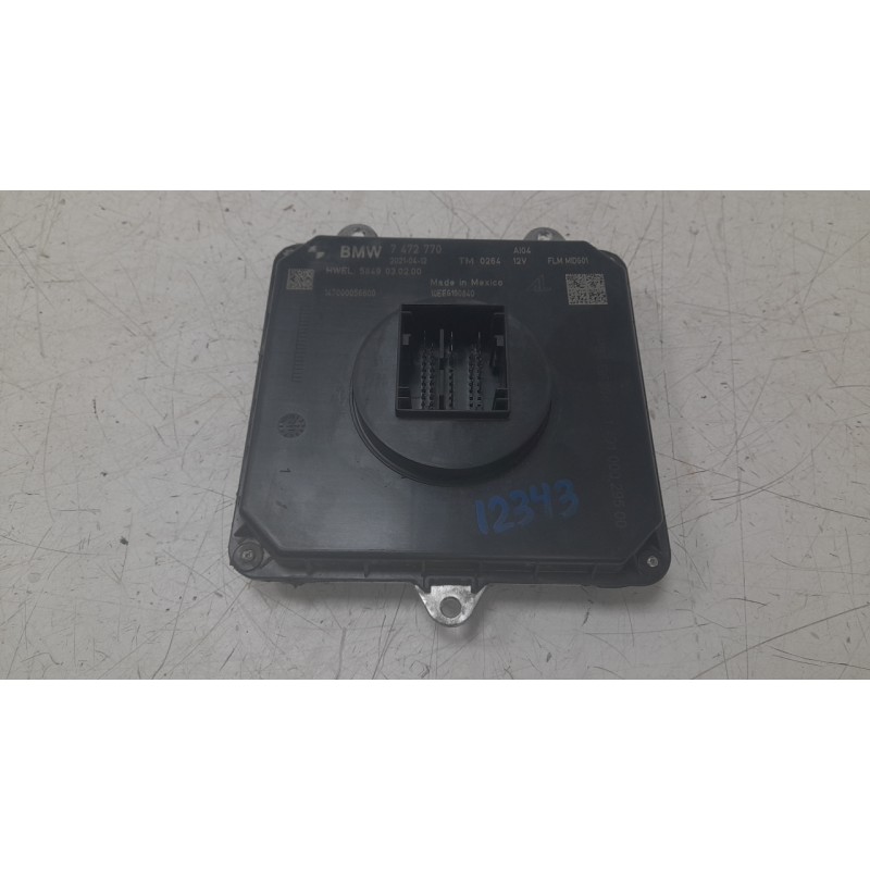 Recambio de centralita faros xenon para bmw x4 (g02, f98) xdrive 20 d mild-hybrid referencia OEM IAM 7472770  