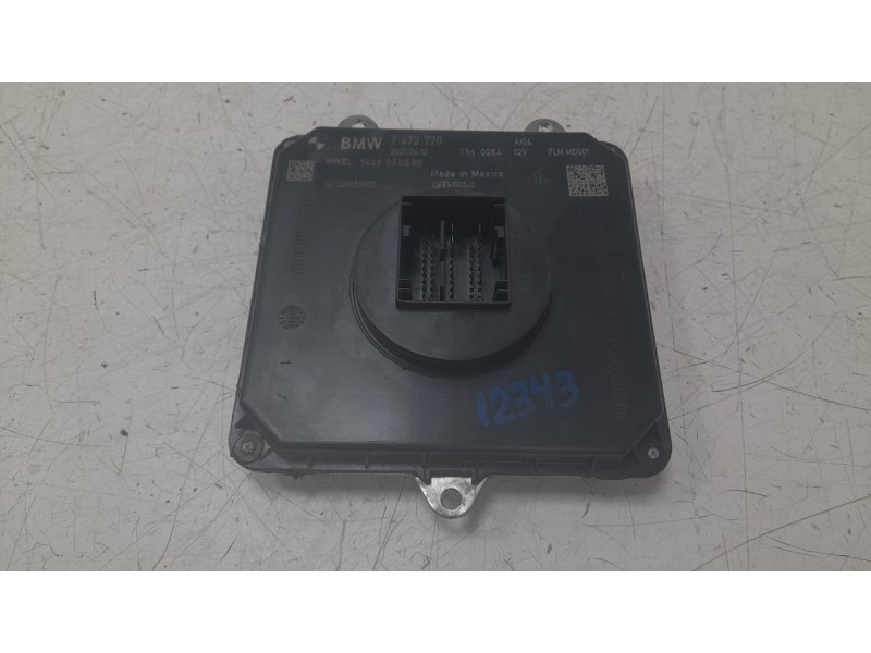 Recambio de centralita faros xenon para bmw x4 (g02, f98) xdrive 20 d mild-hybrid referencia OEM IAM 7472770  