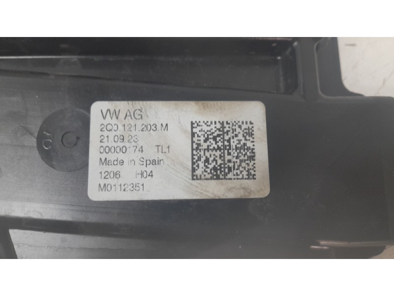 Recambio de electroventilador para volkswagen polo vi (aw1, bz1, ae1) 1.0 tsi referencia OEM IAM 2Q0121203M  