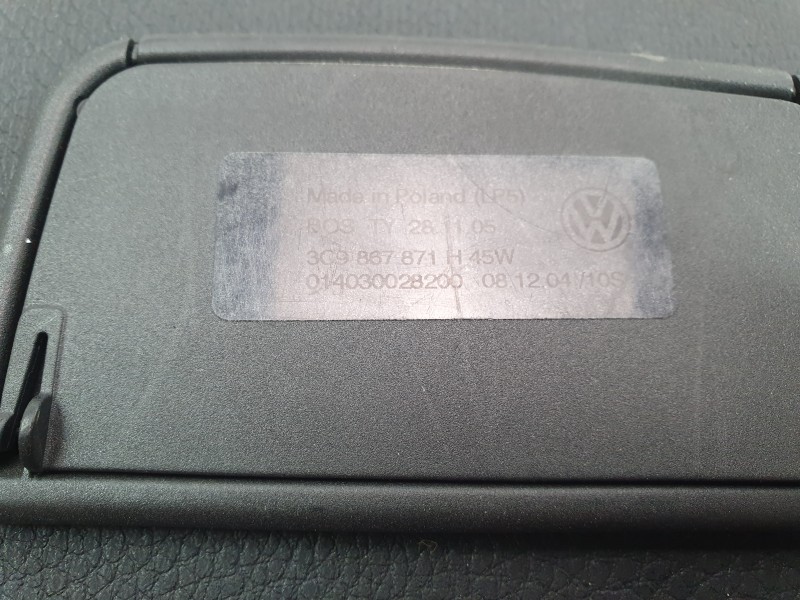 Recambio de bandeja trasera para volkswagen passat b6 variant (3c5) 2.0 tdi referencia OEM IAM 3C9867871H  