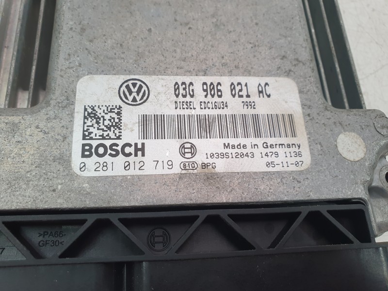 Recambio de centralita motor uce para volkswagen passat b6 variant (3c5) 2.0 tdi referencia OEM IAM 03G906021AC  