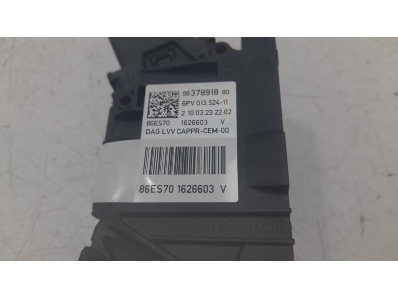 Recambio de potenciometro pedal para opel corsa f (p2jo) 1.2 (68) referencia OEM IAM 9837891880  