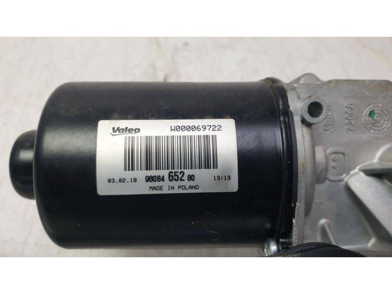 Recambio de motor limpia delantero para peugeot expert autobús (v_) 1.6 bluehdi 115 referencia OEM IAM 9808465280 W000067049 