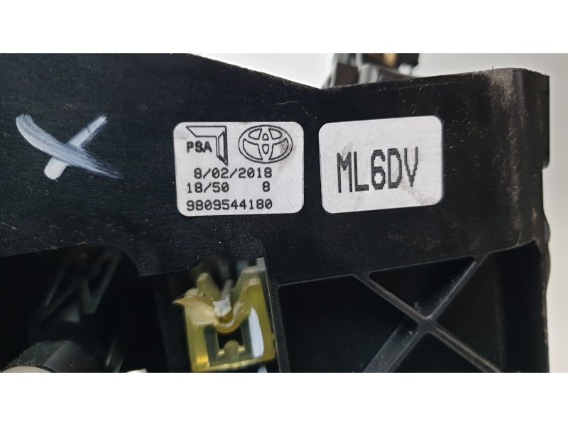 Recambio de palanca cambio para peugeot expert autobús (v_) 1.6 bluehdi 115 referencia OEM IAM 9809544180  