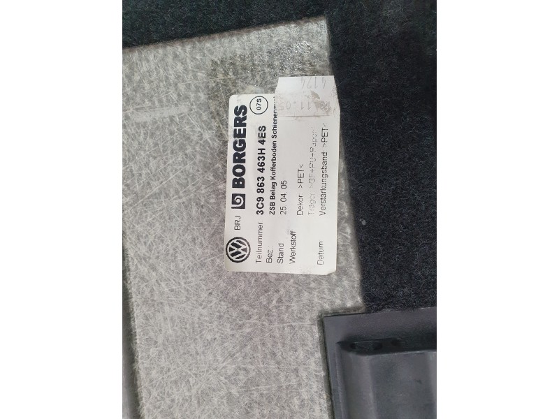 Recambio de bandeja trasera para volkswagen passat b6 variant (3c5) 2.0 tdi referencia OEM IAM 3C9863463H  