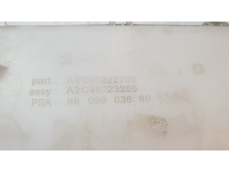 Recambio de deposito limpia para peugeot expert autobús (v_) 1.6 bluehdi 115 referencia OEM IAM 9809803680  