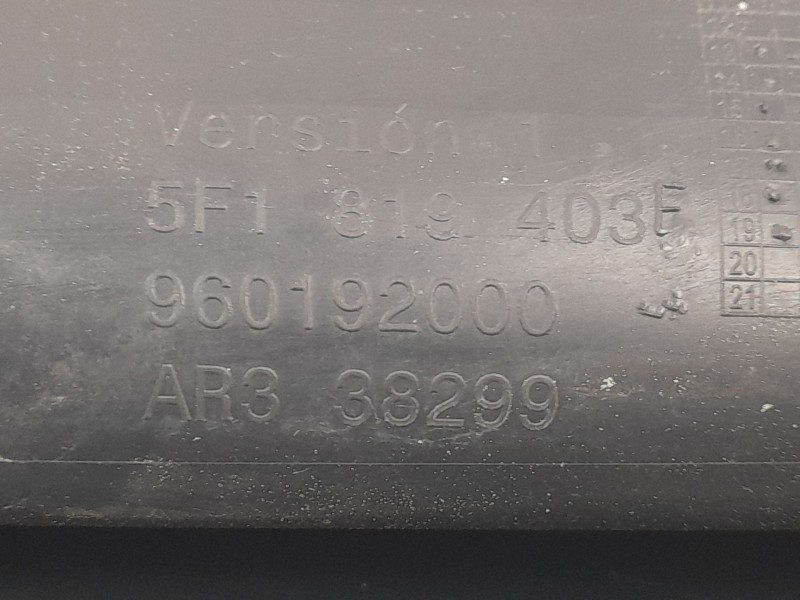 Recambio de torpedo para seat leon (5f1) 1.5 tsi referencia OEM IAM 5F1819403F  