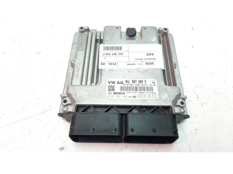 Recambio de centralita motor uce para volkswagen t-roc advance referencia OEM IAM 04L907309P 0281031483 