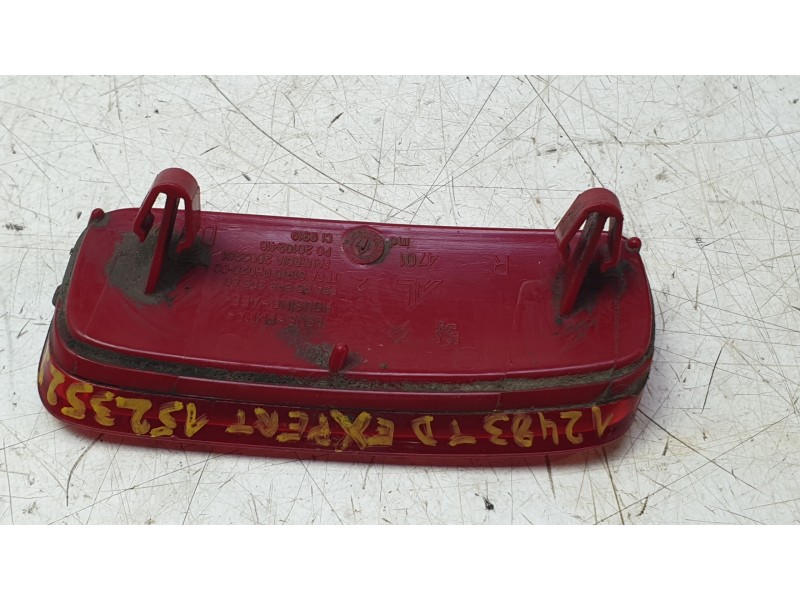 Recambio de reflector paragolpe trasero derecho para peugeot expert autobús (v_) 1.6 bluehdi 115 referencia OEM IAM 9659830580  