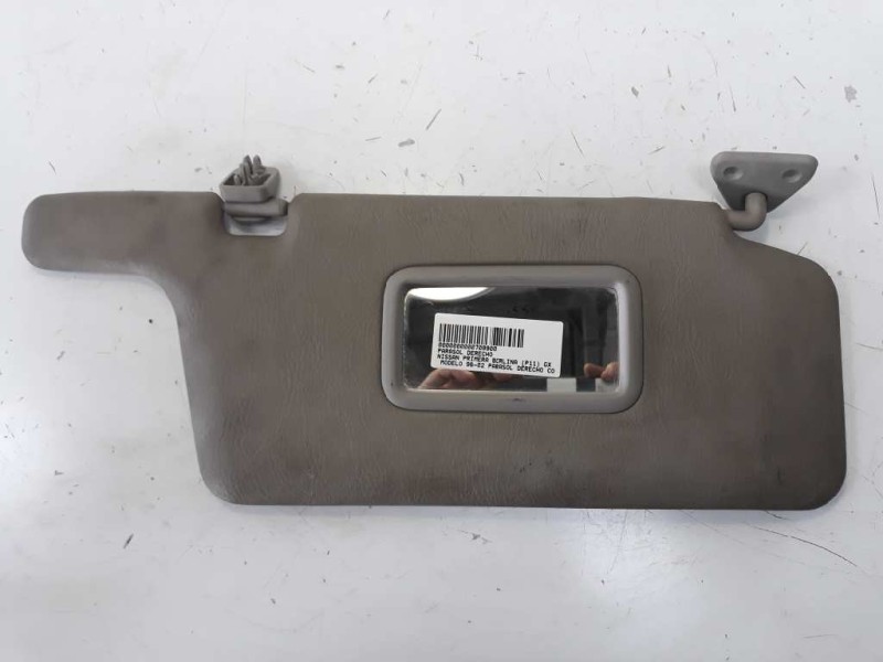 Recambio de parasol derecho para nissan primera berlina (p11) gx referencia OEM IAM   