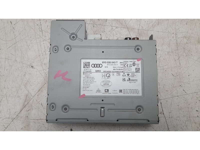 Recambio de modulo electronico para audi a3 sportback (8ya, 8yf) 30 tdi referencia OEM IAM 8Y0035043T  