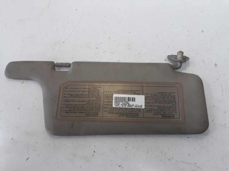 Recambio de parasol izquierdo para nissan primera berlina (p11) gx referencia OEM IAM   