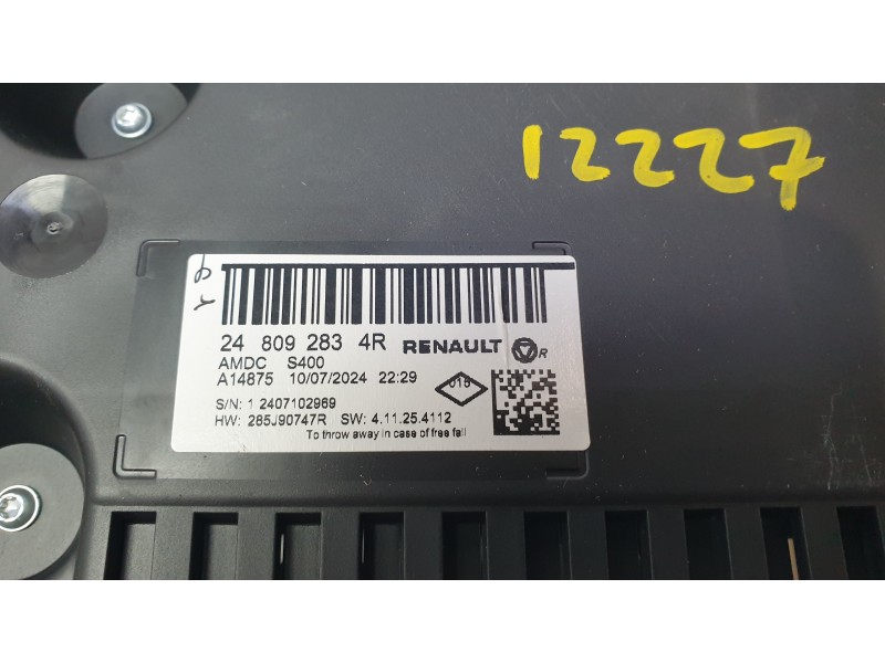 Recambio de cuadro instrumentos para renault captur ii (hf_) tce 90 (hfm6) referencia OEM IAM 248092834R  