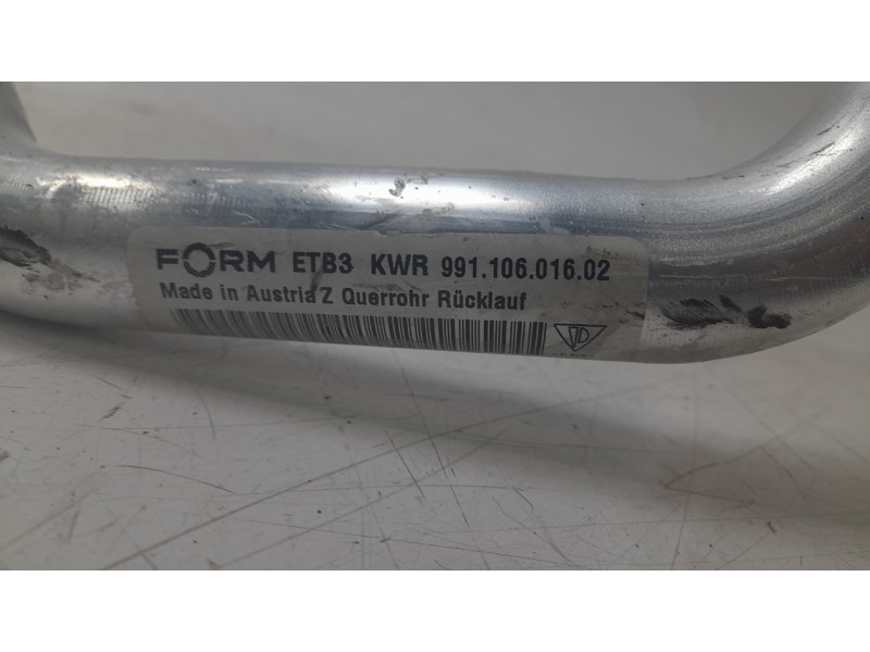 Recambio de tubo para porsche cayman (typ 981c) gt4 referencia OEM IAM 99110601602  