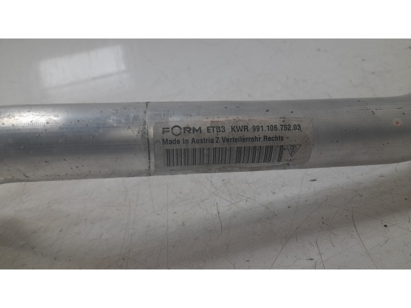 Recambio de tubo para porsche cayman (typ 981c) gt4 referencia OEM IAM 99110675203  