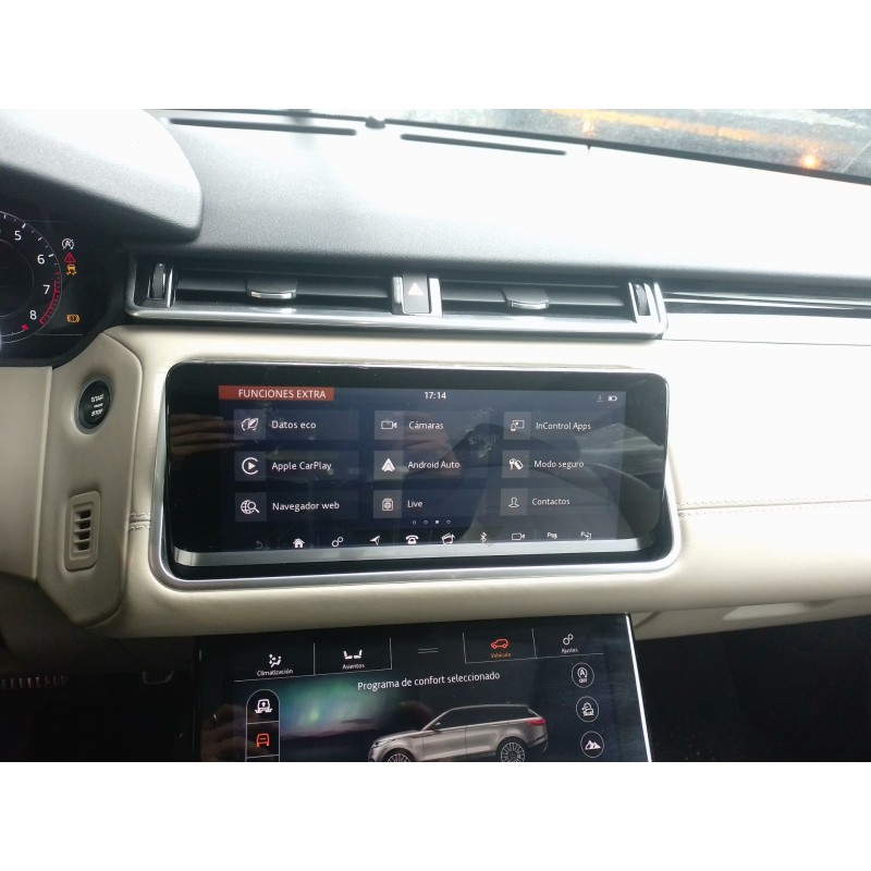 Recambio de pantalla multifuncion para land rover range rover velar (l560) 2.0 p300 si4 4x4 referencia OEM IAM   