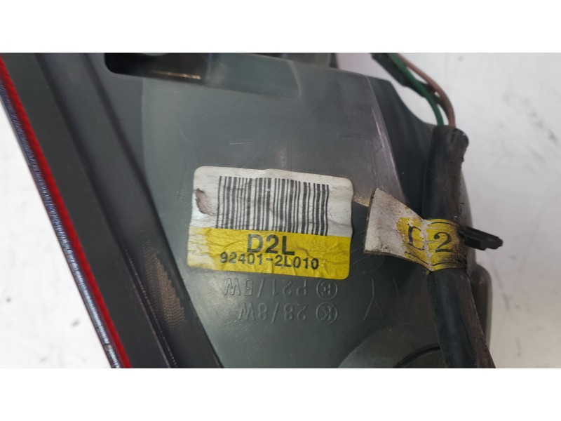 Recambio de piloto trasero izquierdo para hyundai i30 (fd) 1.6 crdi referencia OEM IAM 924012L010  108403651 , 16395431 , HN0404