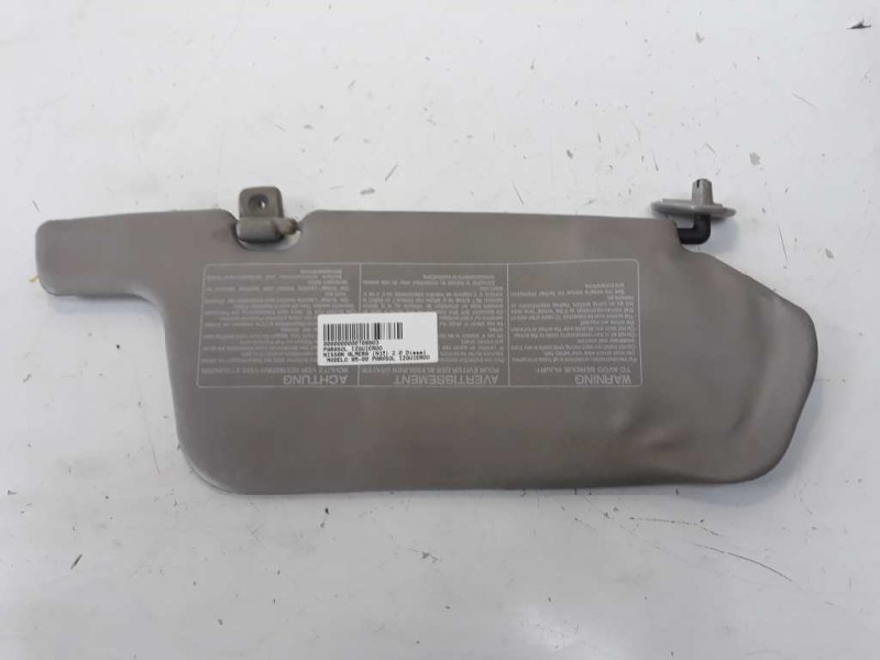 Recambio de parasol izquierdo para nissan almera (n15) 2.0 diesel referencia OEM IAM   