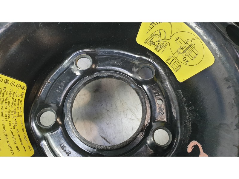Recambio de rueda de repuesto para peugeot 607 (s1) básico referencia OEM IAM 2255516  