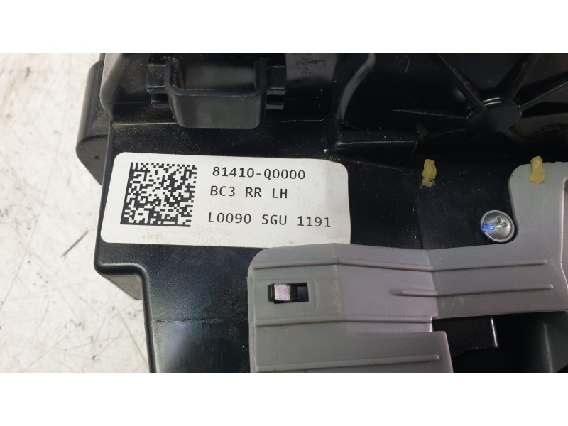 Recambio de cerradura puerta trasera izquierda para hyundai i20 iii (bc3, bi3) 1.0 t-gdi referencia OEM IAM 81410Q0000  