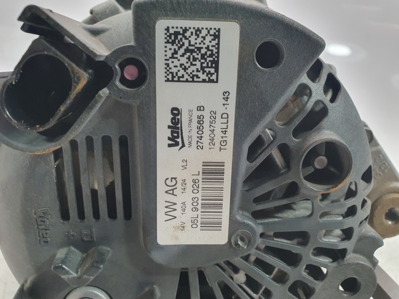 Recambio de alternador para audi a3 sportback (8ya, 8yf) 30 tdi referencia OEM IAM 05L903026L  ALF350B51VL
