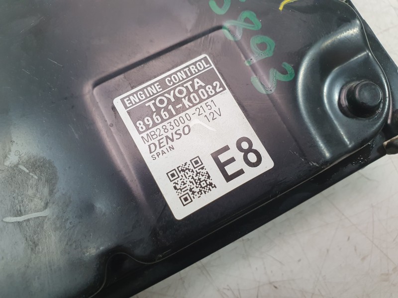 Recambio de centralita motor uce para toyota yaris (_p21_, _pa1_, _ph1_) 1.5 (mxpa11) referencia OEM IAM 89661K0082  