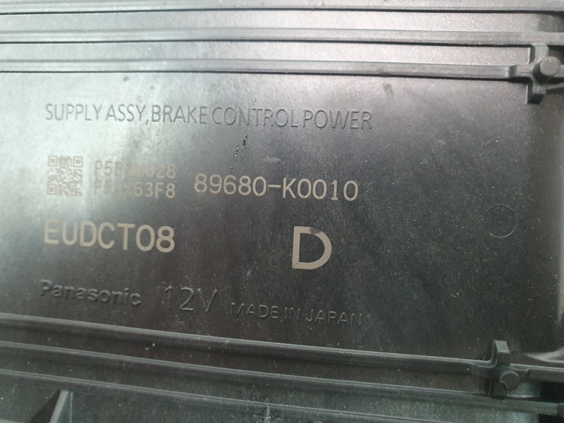 Recambio de modulo electronico para toyota yaris (_p21_, _pa1_, _ph1_) 1.5 (mxpa11) referencia OEM IAM 89680K0010  