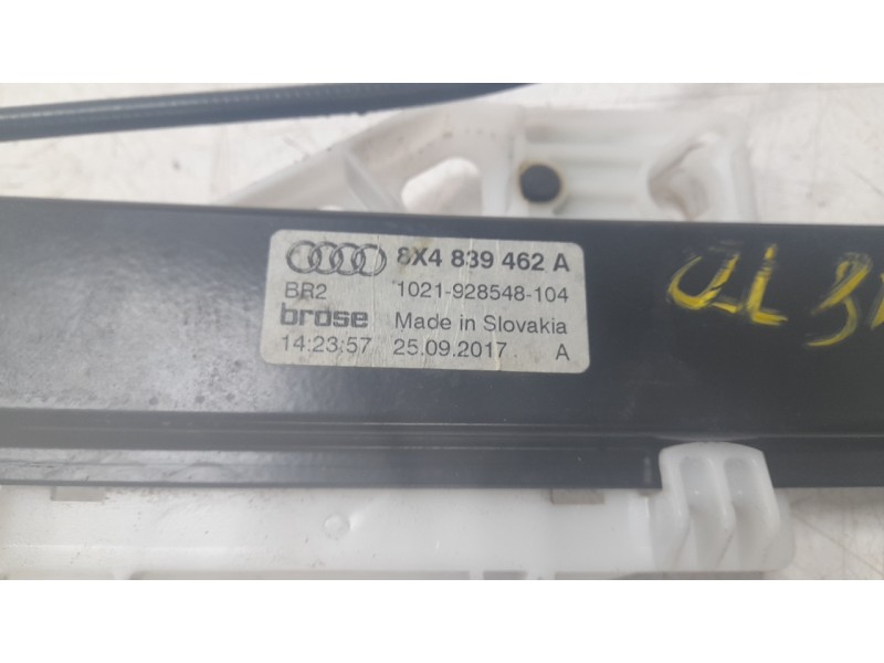Recambio de elevalunas trasero derecho para audi a1 sportback (8xa, 8xf) 1.6 tdi referencia OEM IAM 8X4839462A  