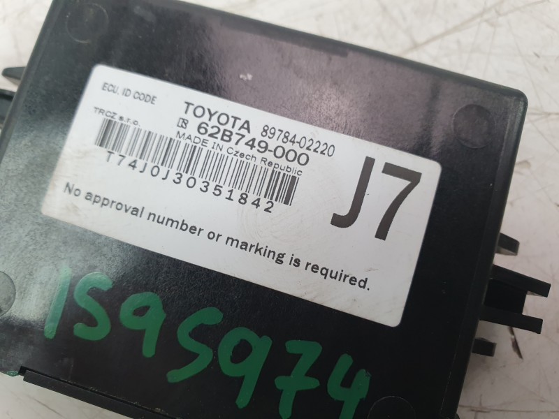 Recambio de modulo electronico para toyota yaris (_p21_, _pa1_, _ph1_) 1.5 (mxpa11) referencia OEM IAM 8978402220  