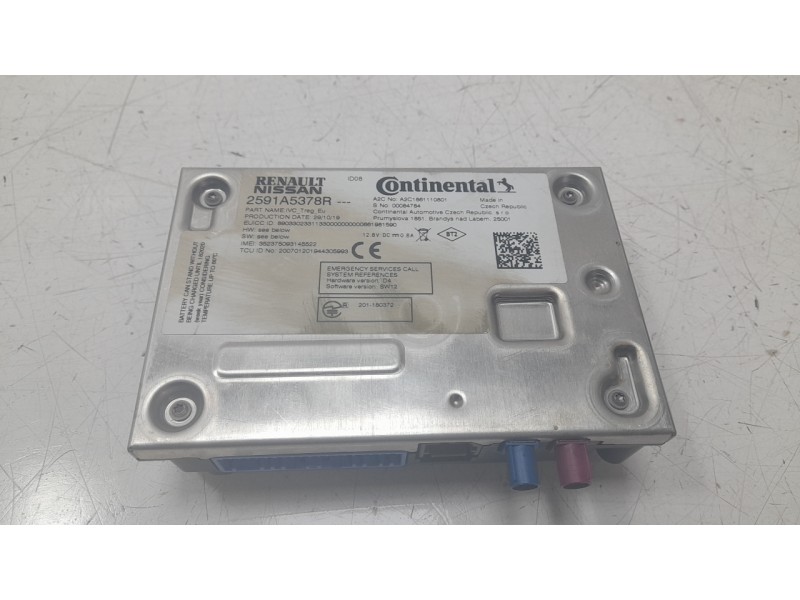 Recambio de modulo electronico para renault clio v (b7_) 1.0 lpg (b7mt) referencia OEM IAM 2591A5378R  